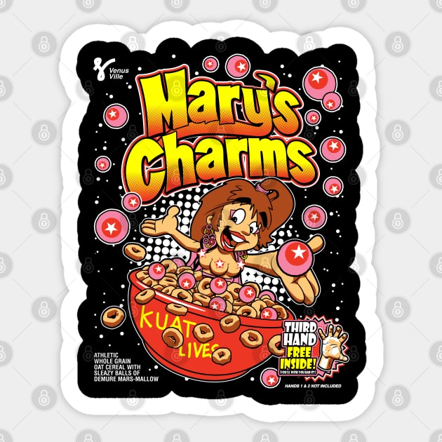 Mary's Charms Sticker by boltfromtheblue